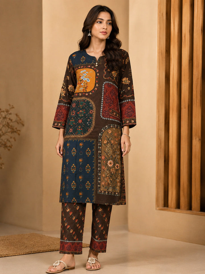 Premium 2-Piece Bana Dora Lawn Suit