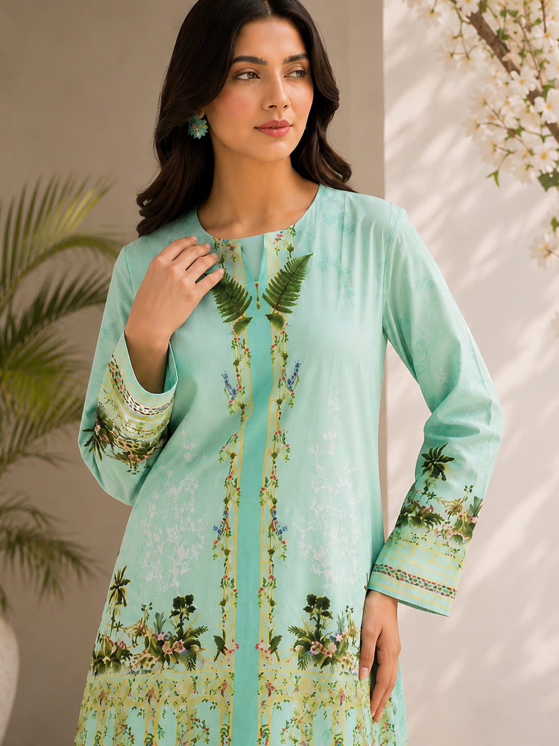 Premium 2-Piece Bana Dora Lawn Suit