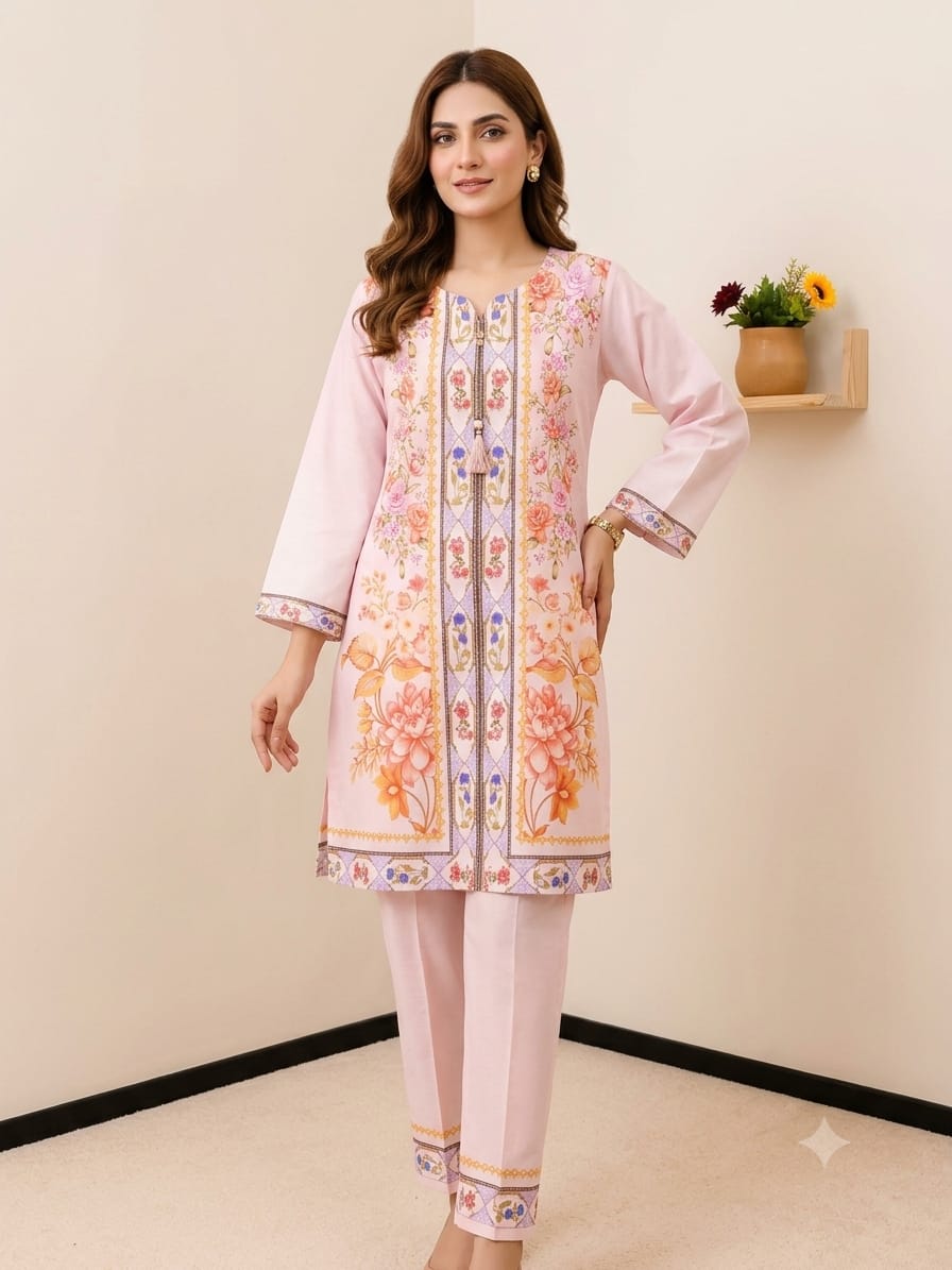 Premium 2 - Piece Bana Lawn Suit
