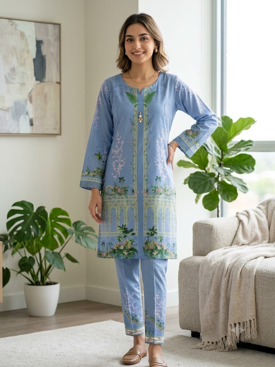Premium 2 - Piece Bana Lawn Suit