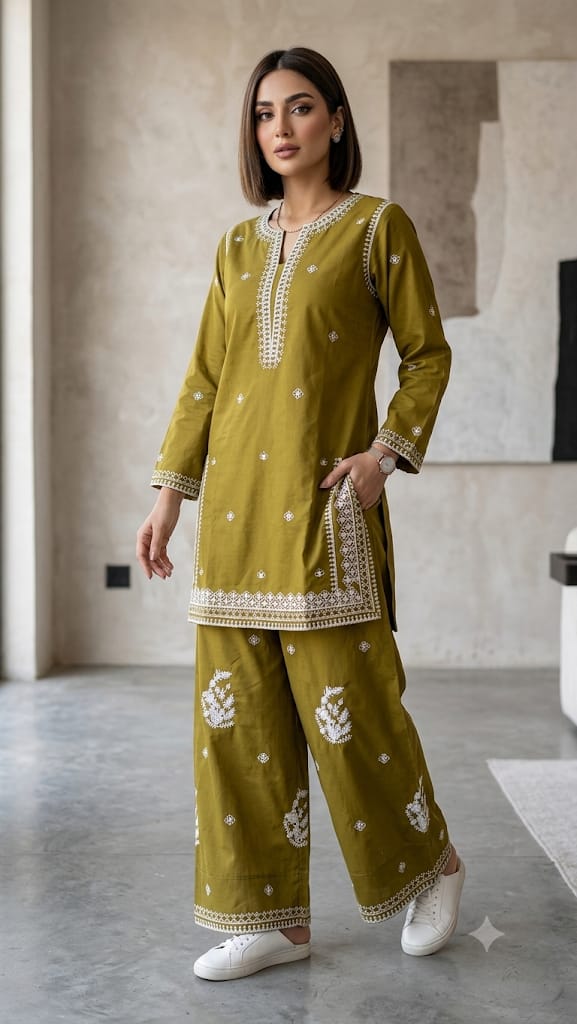 Olive Grace 2 - Piece Suit
