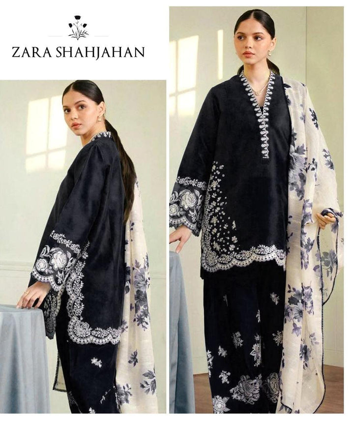 Embroidered 3-Piece Suit