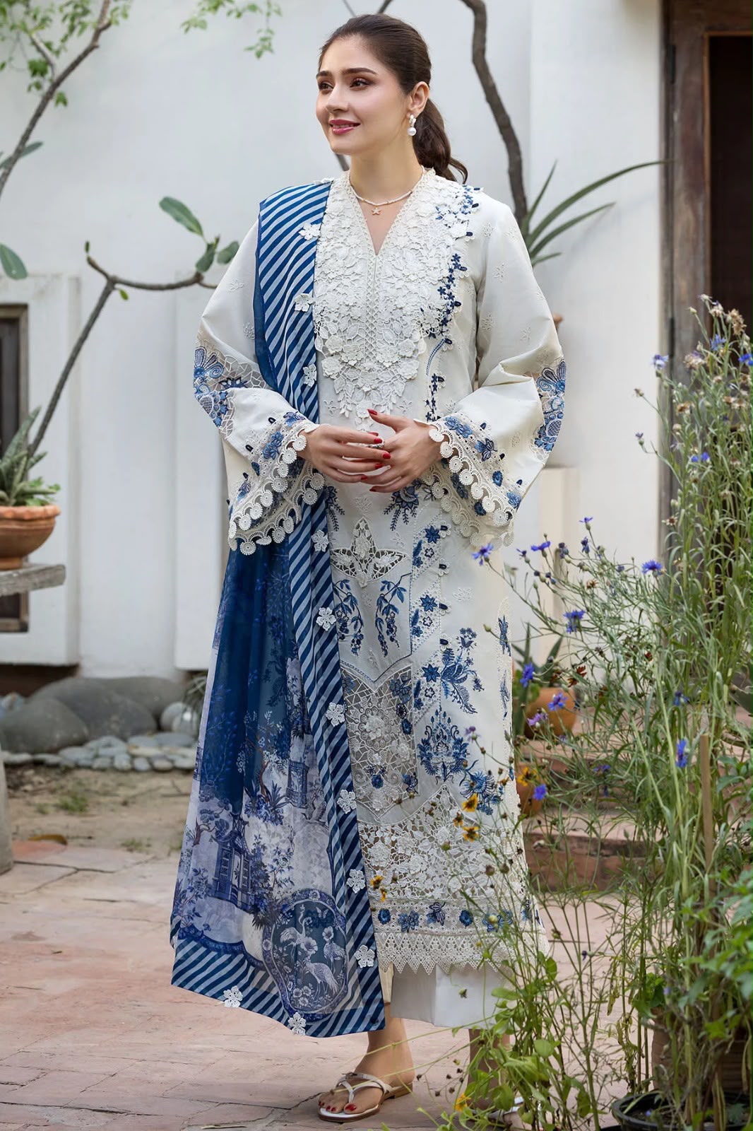 Premium Dhanak 3-Piece Suit