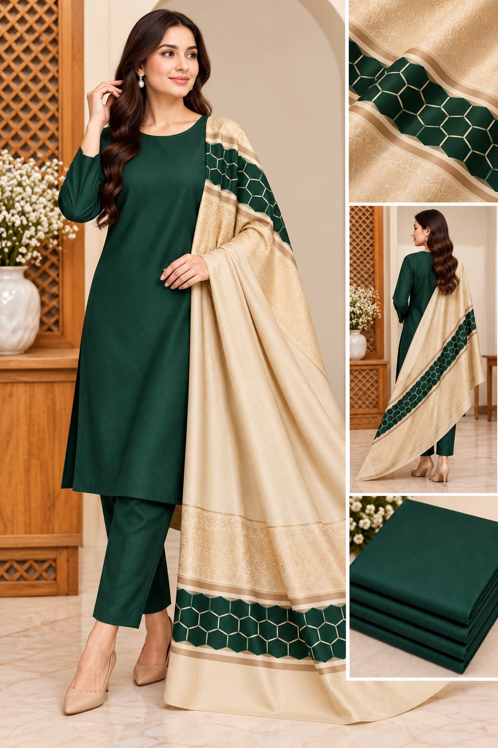 Deep Green Royal Grace