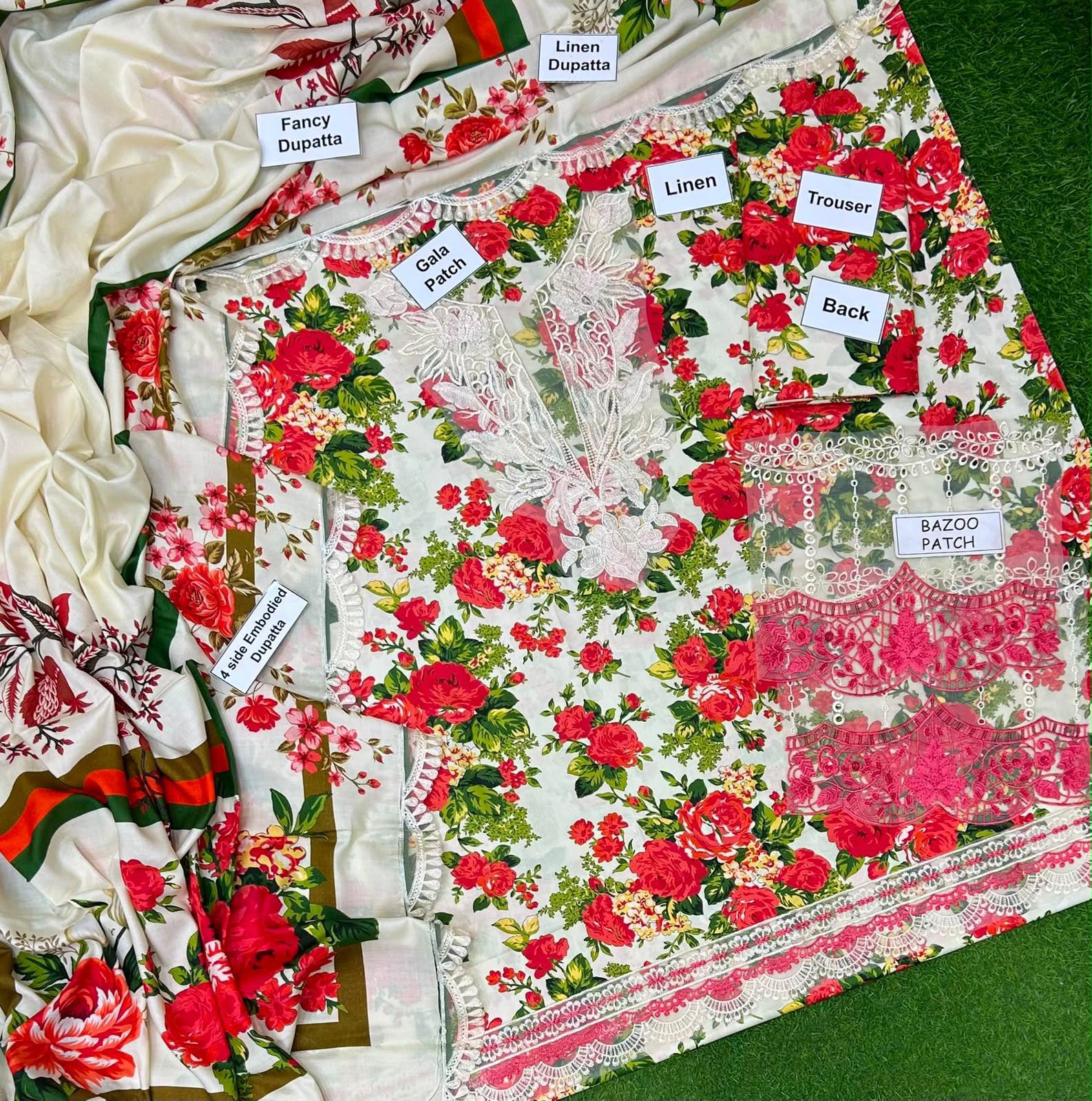 Pink Bloom 3-Piece